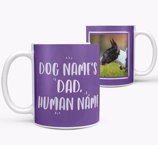'{dogsName}'s Dad' - Personalised {breedFullName} Mug
